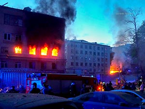 Rusya Guterres'in ziyareti sırasında Kiev'i vurdu
