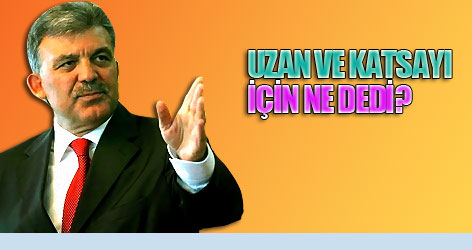 Gül'den Hakan Uzan ve katsayı açıklaması