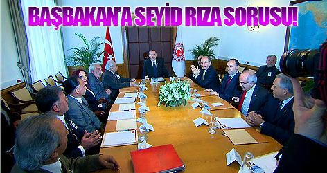 Başbakan'a Seyid Rıza sorusu!