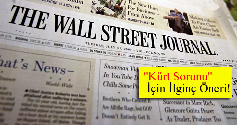 ''Kürt Sorunu'' İçin İlginç Öneri!