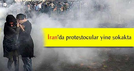 İran'da protestocular yine sokakta
