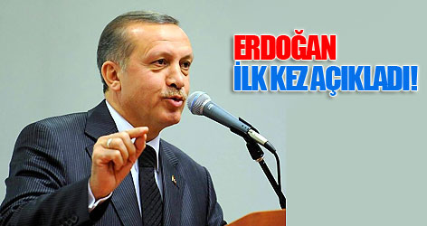 Başbakan ilk kez açıkladı