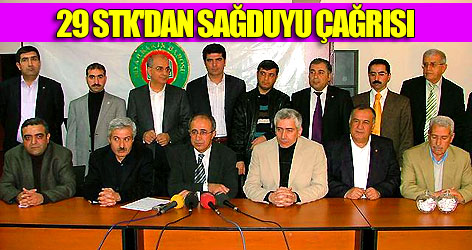 29 STK'dan sağduyu çağrısı