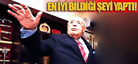 Demirel en iyi bildiği şeyi yaptı!