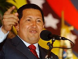 Chavez de Filistin Konvoyu'na katılıyor