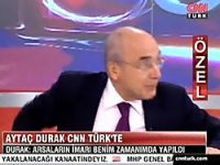 Aytaç Durak canlı yayından kaçtı