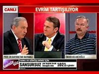 Canlı yayında 'evrim' kavgası!