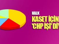 Halk kaset olayı için 'CHP işi' diyor