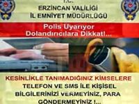 Kontör dolandırıcılarına dikkat!