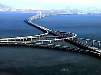 43 km'lik dünyanın en büyük köprüsü