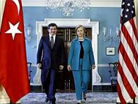 Davutoğlu, Clinton ile görüştü