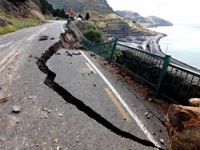 Yeni Zelanda'daki deprem anı!
