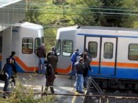 İstanbul'da metro raydan çıktı