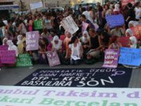 Kadınlar Taksim'de Barış İçin Sabahladı
