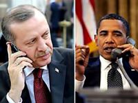 Erdoğan ve Obama telefonla görüştü