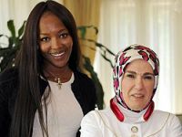 Naomi, Emine Erdoğan'la Buluştu