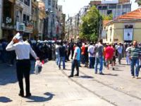 Taksim'deki protestoya müdahale