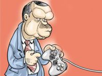 Gırgır, Erdoğan'a play station oynattı!