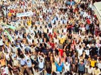 Suriye'de 50 bin Kürt yürüdü