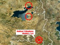 Hakkari'de 5,4'lük deprem