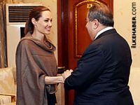 Angelina Jolie Bağdat'ta