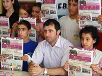 Çocuklar Kürtçe gazete çıkardı