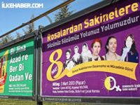 Diyarbakır'da 8 Mart afişlerine toplatma kararı