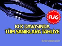 KCK davasında tüm sanıklara tahliye