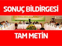 Kuzey Kürdistan Birlik ve Çözüm Konferansı Sonuç Bildirgesi (Tam Metin)