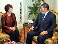 Mursi, ilk defa uluslararası bir yetkiliyle görüştü