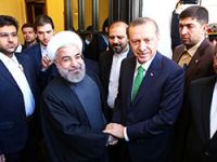 Erdoğan, Ruhani ile görüştü