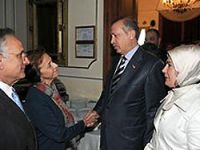 Erdoğan'dan Osman Ertuğrul'un eşine taziye ziyareti