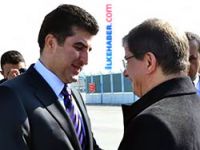 Davutoğlu: Şeyh Ahmet Barzani'yi misafir eden Van'a hoşgeldiniz