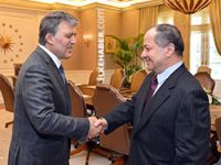 Barzani, Gül ve Erdoğan ile görüştü