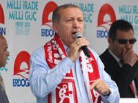 Erdoğan konuşmasına neden ara verdi?