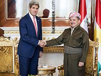 Kerry ve Barzani Kobani'yi görüştü