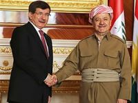 Davutoğlu, Barzani’yi Türkiye’ye davet etti