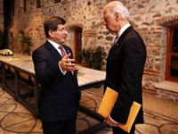 Joe Biden ile Davutoğlu görüşmesi 2,5 saat sürdü