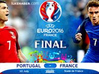 Euro 2016'da final günü: Fransa, Portekiz'e karşı