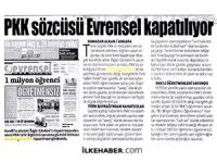 Akit hedef gösterdi: 'Evrensel kapatılıyor’
