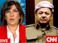 Mesud Barzani CNN International'a konuştu
