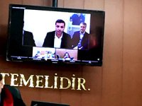 Cezaevindeki Demirtaş'tan ilk görüntü