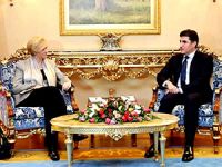 Neçirvan Barzani İtalya Savunma Bakanı ile görüştü