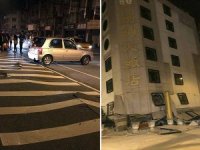 Tayvan'da şiddetli deprem