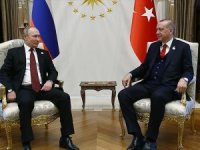 Erdoğan ile Putin baş başa görüştü