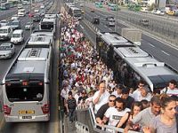 Metrobüs zammına tepki!