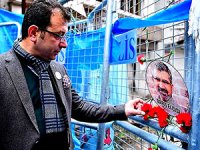 İmamoğlu Dört Ayaklı Minare'deki gülleri çalıyor