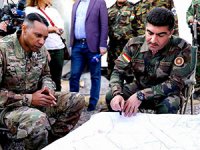 Koalisyon heyeti Peşmerge Güçlerini ziyaret etti