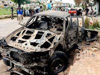 Efrin'de bombalı araç infilak ettirildi