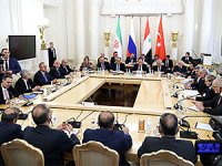 Moskova'da 'Suriye' konulu dörtlü zirve başladı